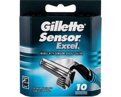Product afbeelding van Gillette Sensor Excel scheermesjes - 10 stuks