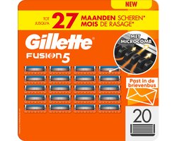 Product afbeelding van Gillette Fusion5 scheermesjes - 20 stuks
