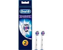 Product afbeelding van Oral-B 3D White opzetborstels - 2 stuks