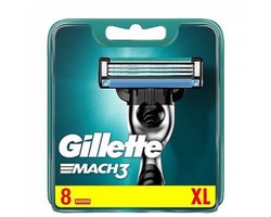 Product afbeelding van Gillette Mach3 scheermesjes - 8 stuks