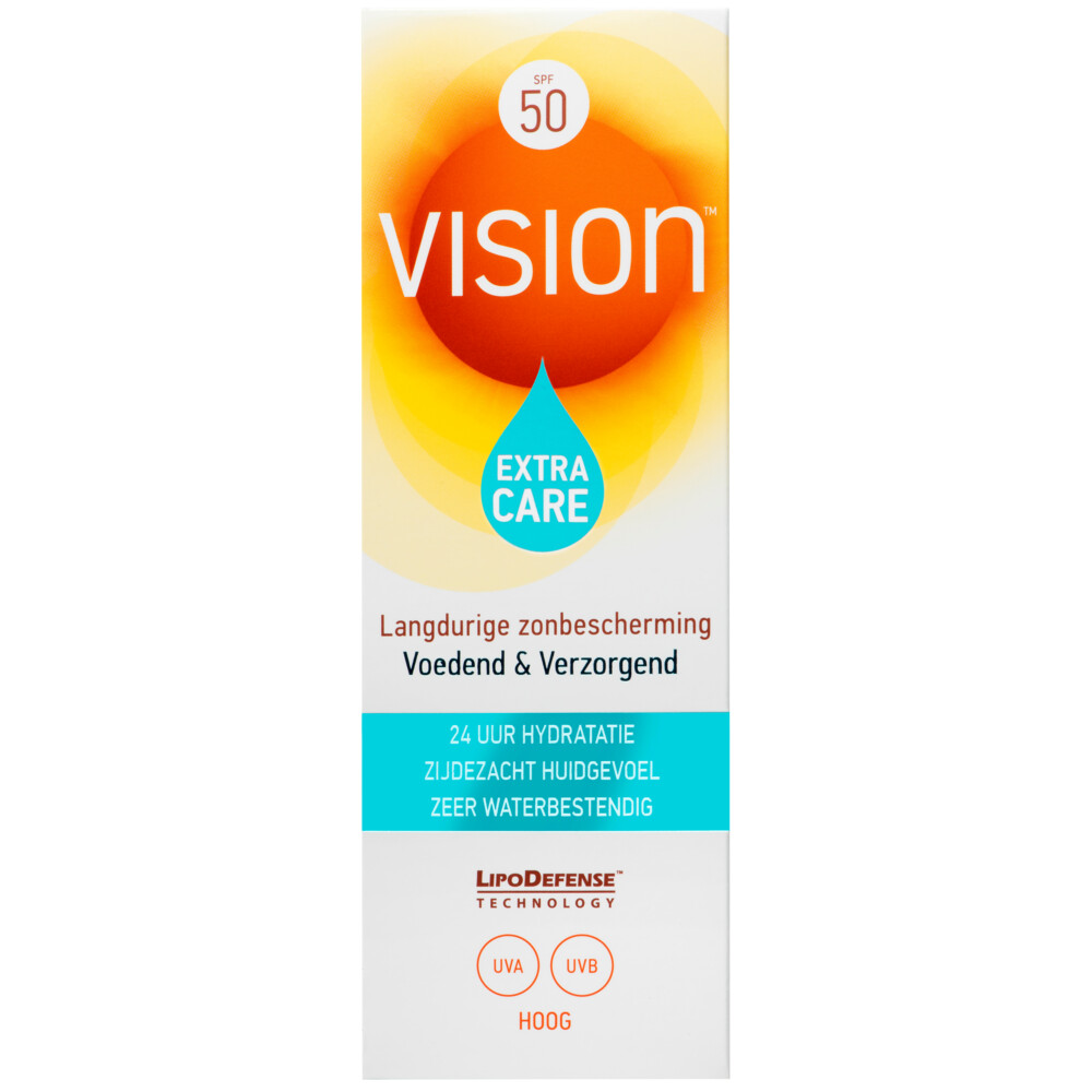Product afbeelding van Vision Extra Care zonnebrand SPF 50 - 180 ml
