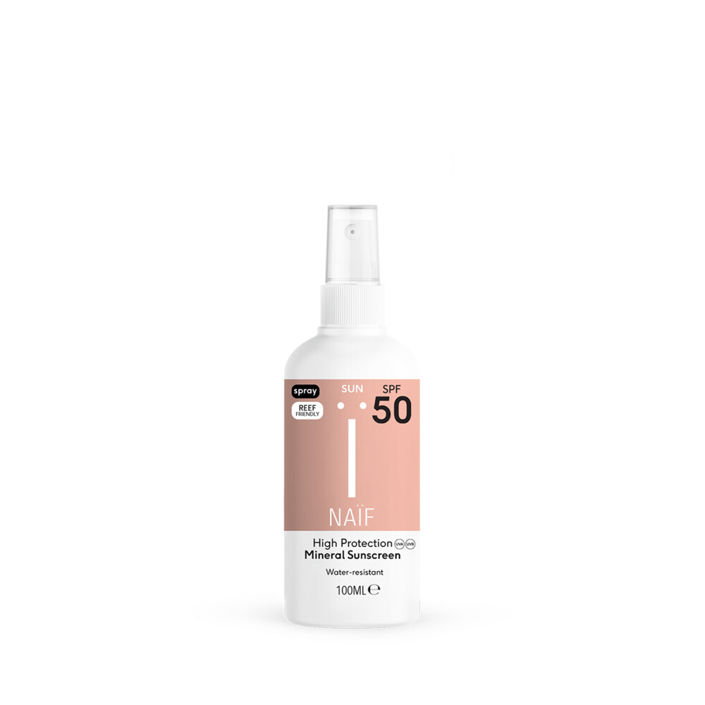 Product afbeelding van Naif Zonnebrandspray - SPF 50 - 100 ml