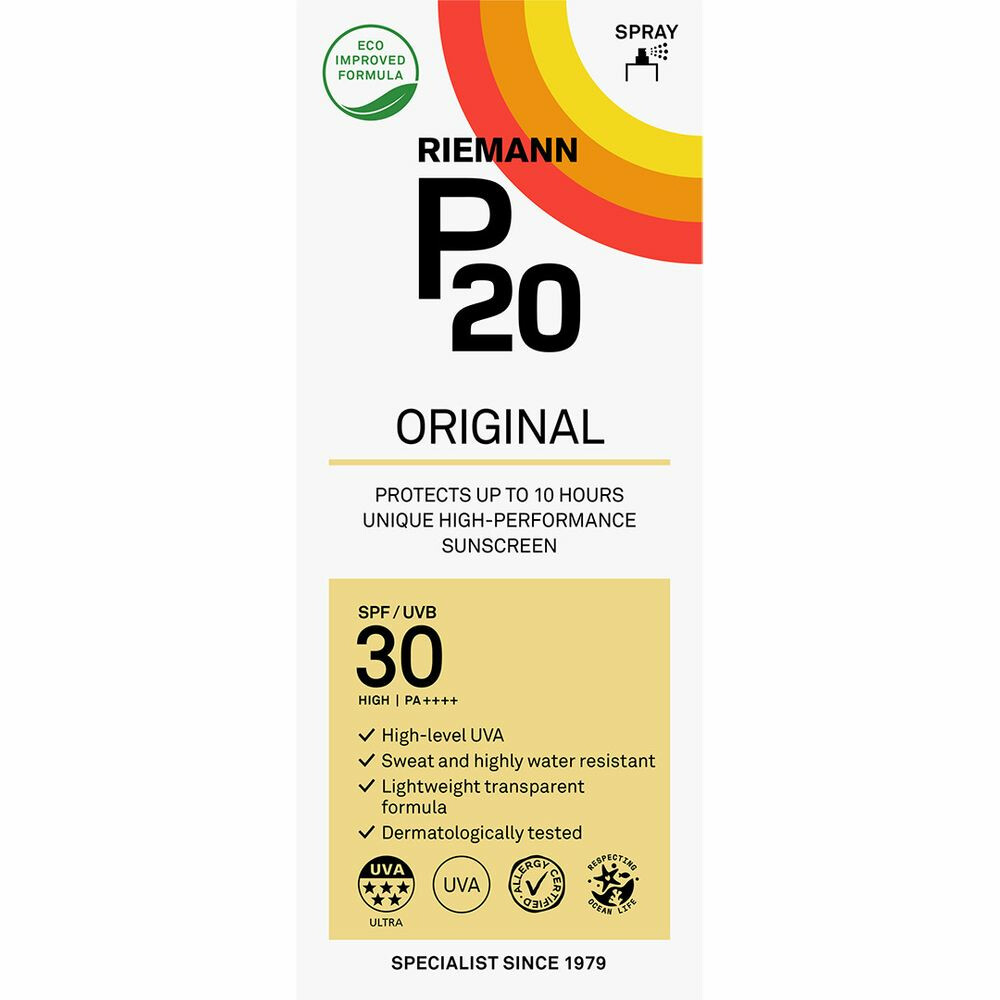 Product afbeelding van P20 Original zonnespray SPF 30 - 175 ml