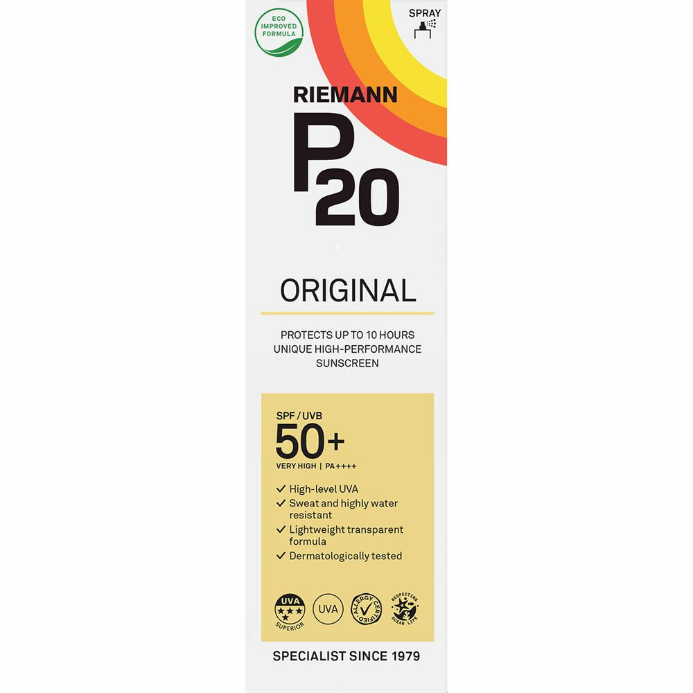 Product afbeelding van P20 Original zonnespray SPF 50+ - 85 ml