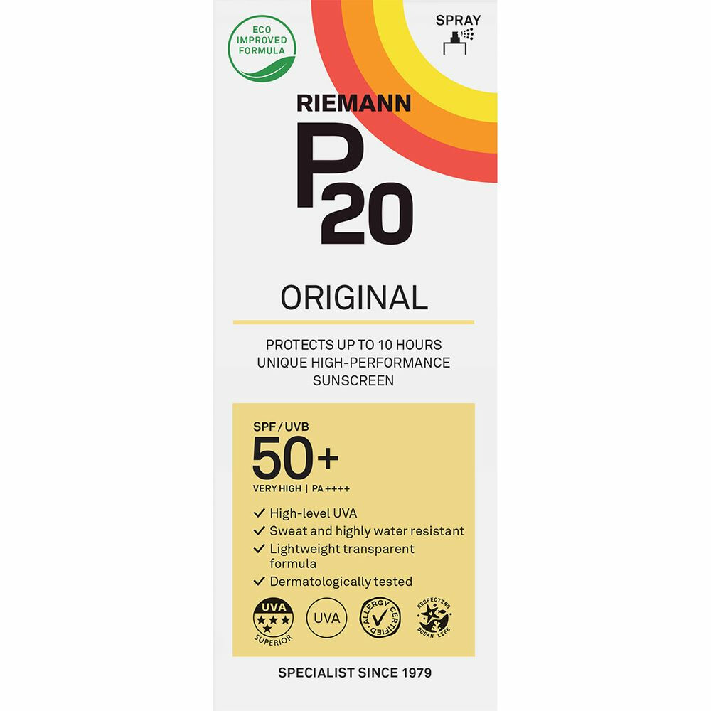 Product afbeelding van P20 Original zonnespray SPF 50+ - 175 ml