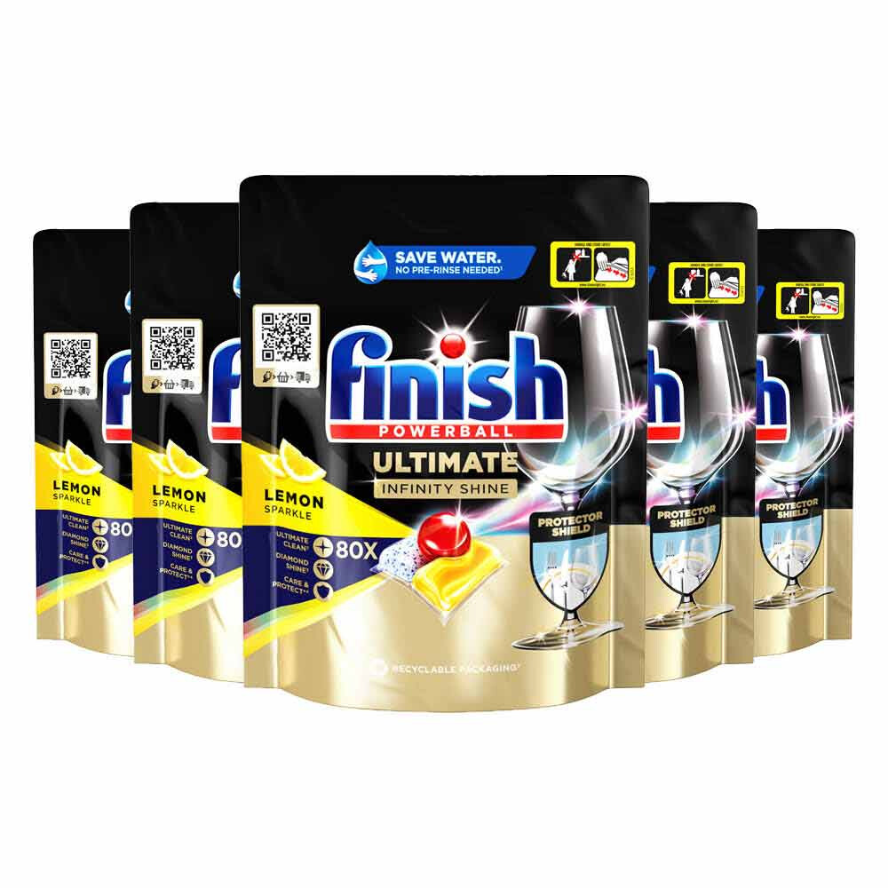 Product afbeelding van Finish Quantum Ultimate Infinity Shine vaatwastabletten - 400 vaatwastabletten