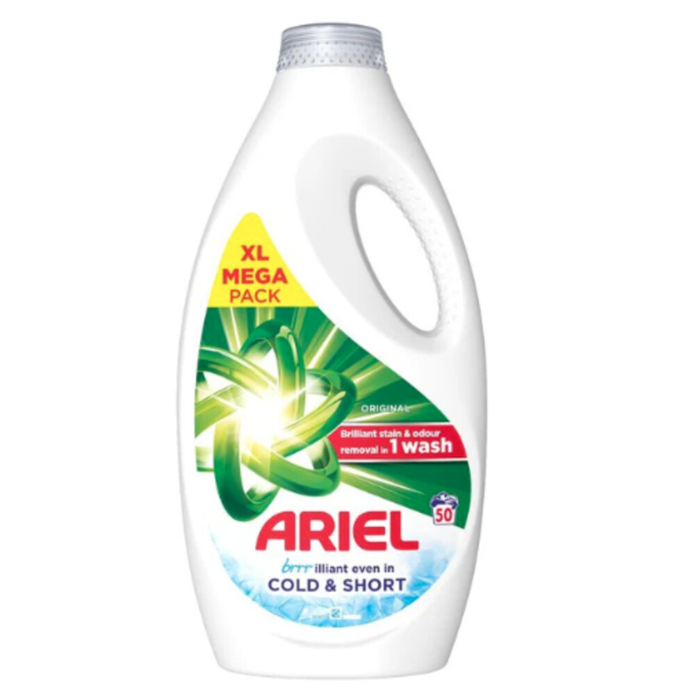 Product afbeelding van Ariel wasmiddel Original Cold & Short - 80 wasbeurten - 2,64 liter