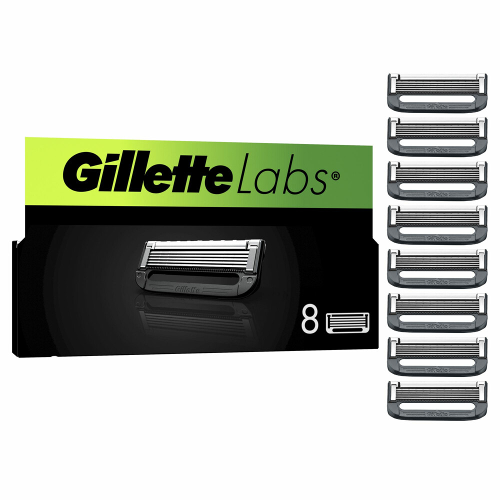 Product afbeelding van Gillette Labs scheermesjes - 8 stuks