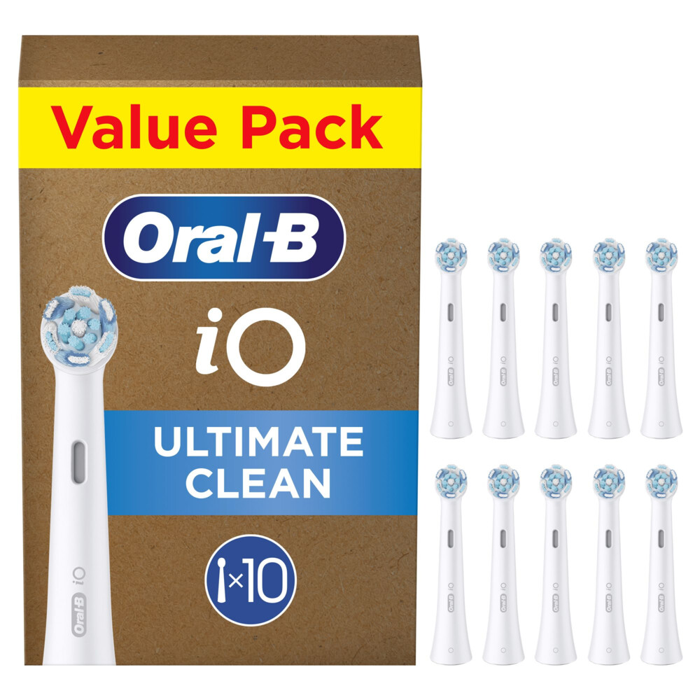 Product afbeelding van Oral-B iO Series Ultimate Clean opzetborstels - CrissCross - 10 stuks