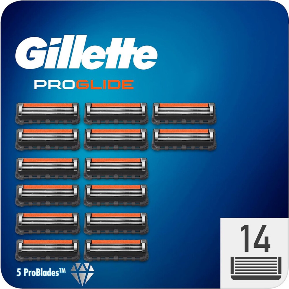 Product afbeelding van Gillette ProGlide scheermesjes - 14 stuks