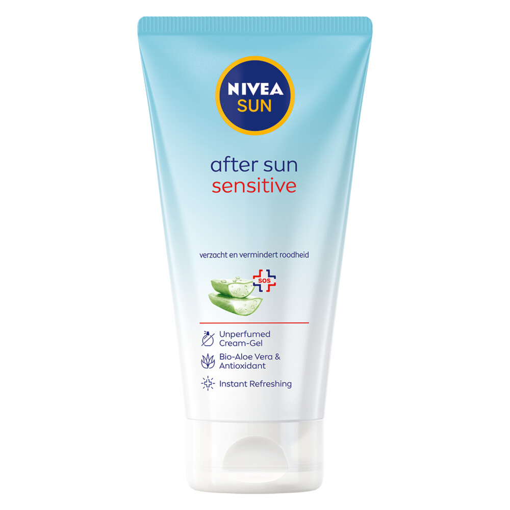 Product afbeelding van NIVEA Sun Sensitive Aftersun Crème-Gel - 175 ml