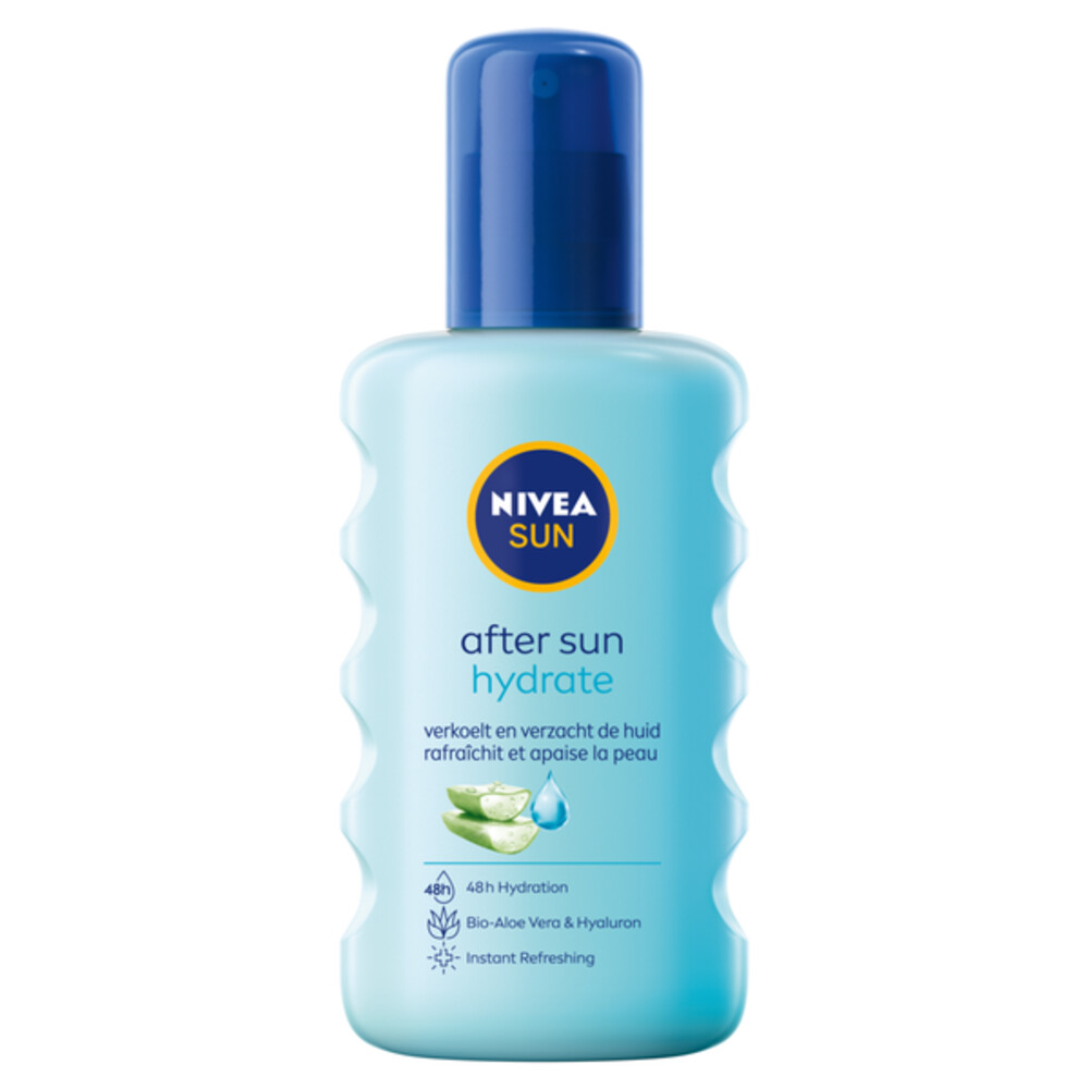 Product afbeelding van NIVEA SUN Hydraterende & Kalmerende aftersun spray - 200 ml